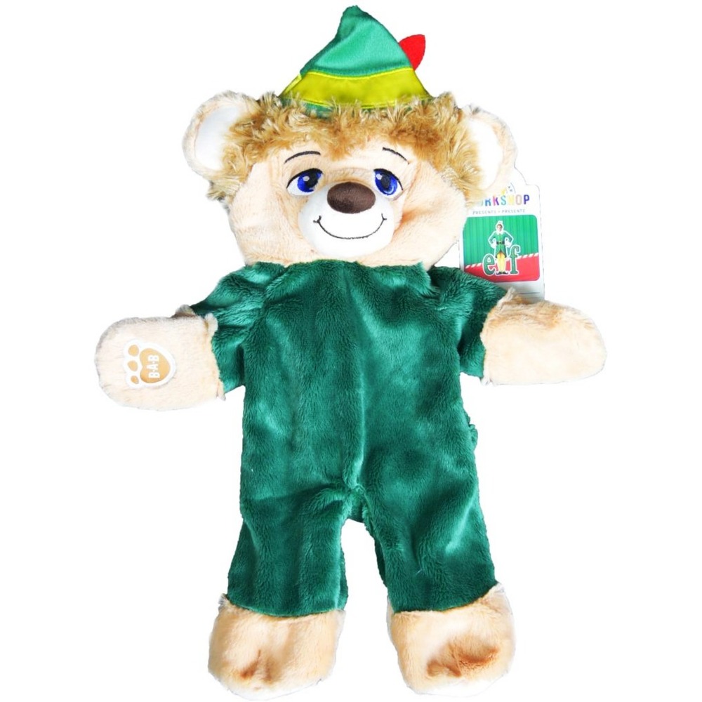 NEW Build a Bear Workshop UNSTUFFED Holiday Buddy the Elf Plush 17 Inch Toy Bear - Picture 2 of 2